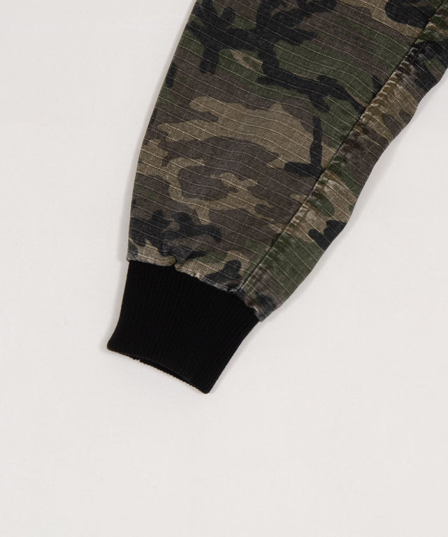 リップストップフードブルゾン