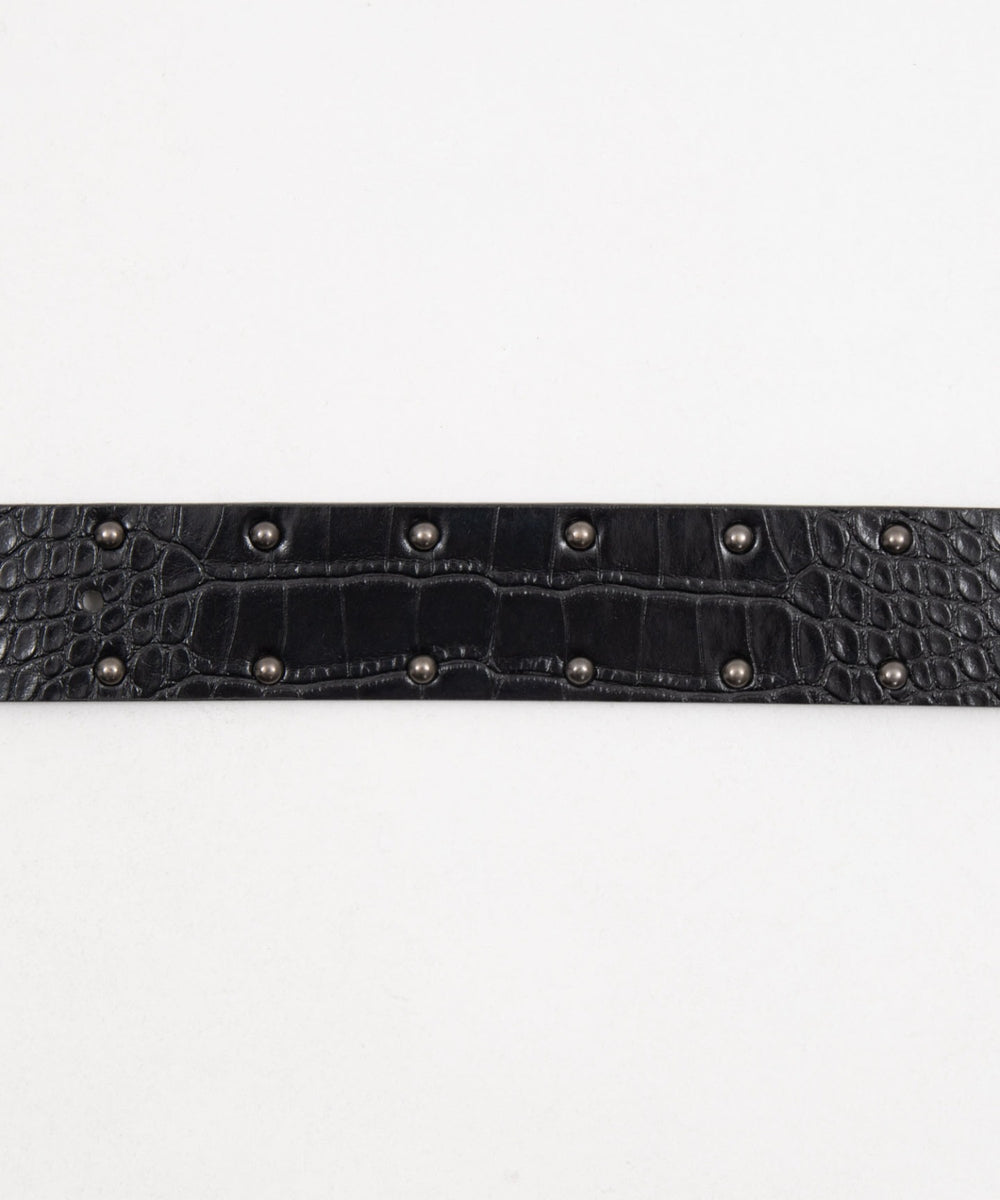 Mクロコスタッズベルト