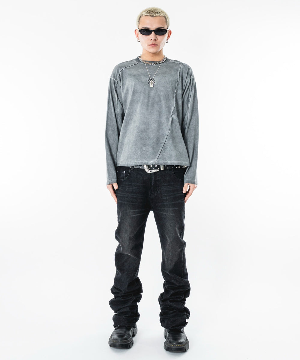 グレー モデル：180cm L着用