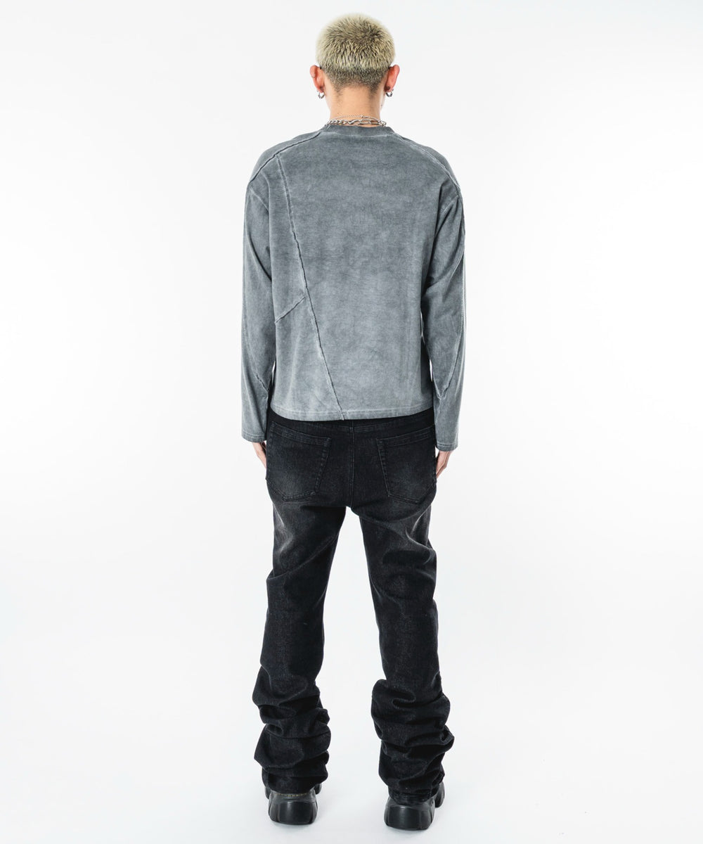 グレー モデル：180cm L着用