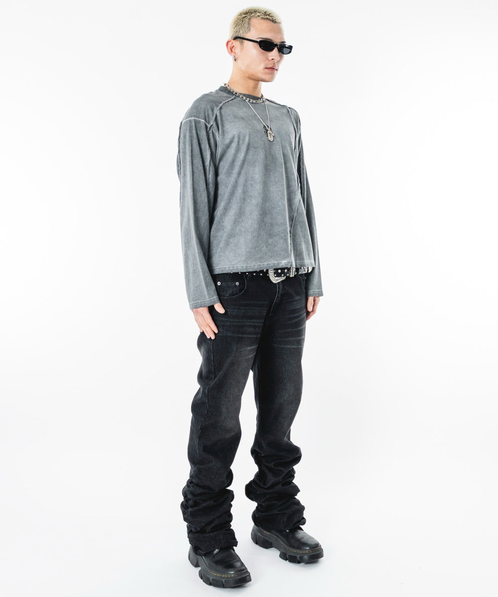 グレー モデル：180cm L着用