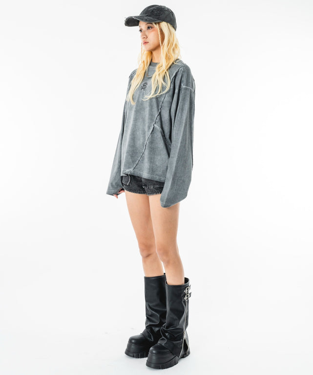 グレー モデル：172cm M着用