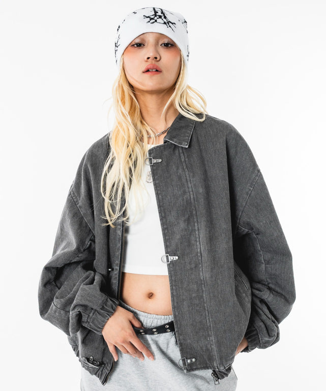 グレー モデル：172cm L着用