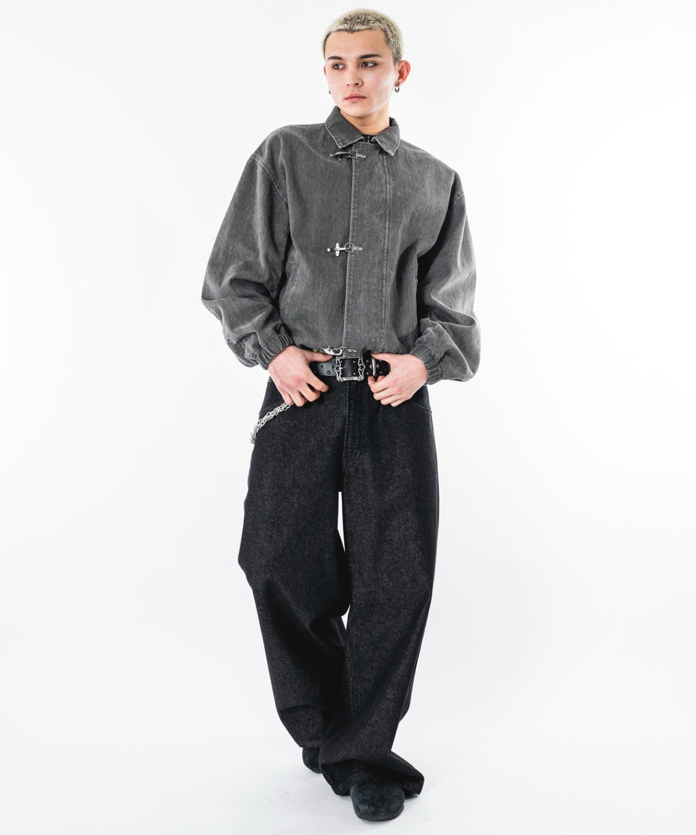 グレー モデル：180cm L着用