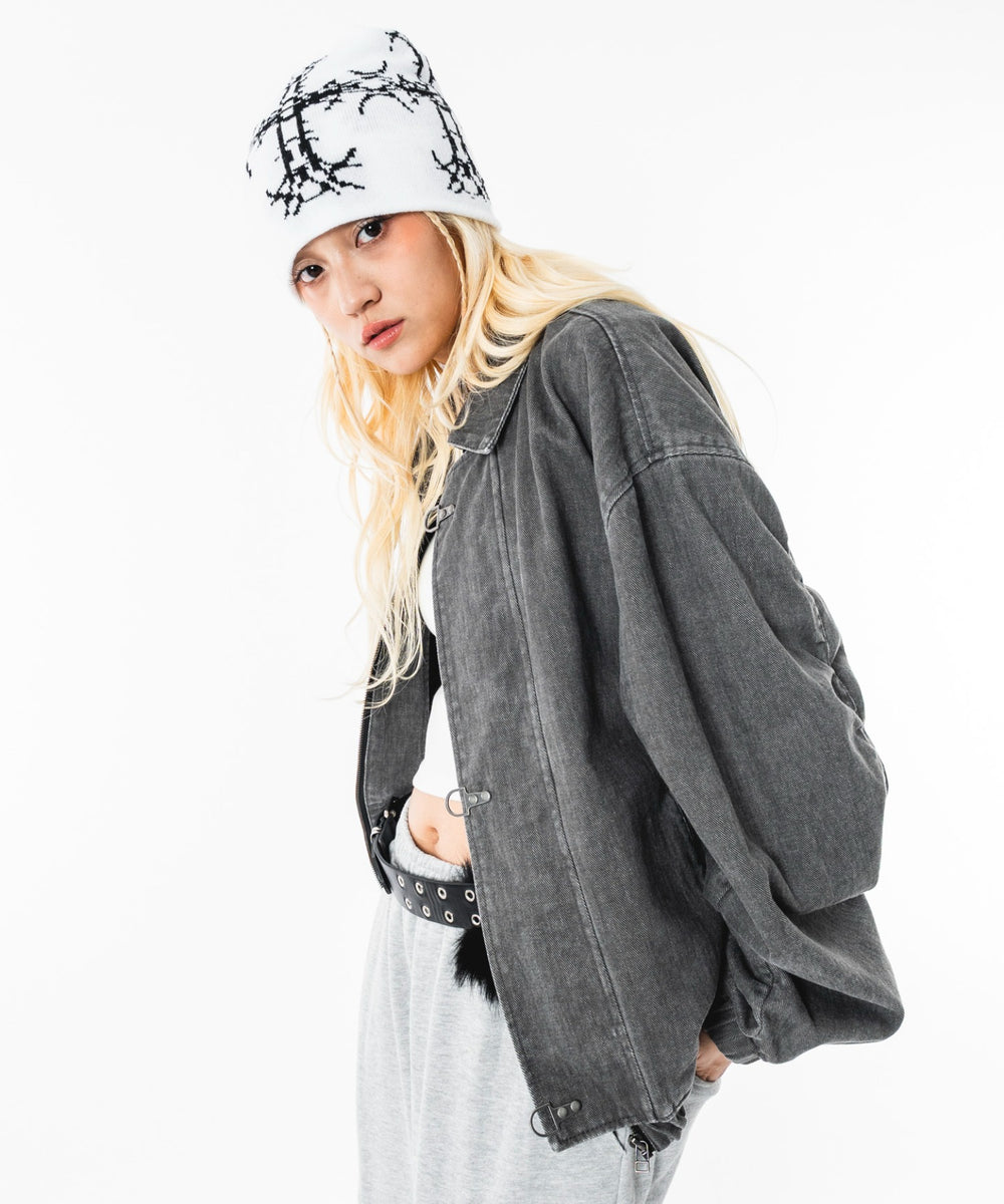 グレー モデル：172cm L着用