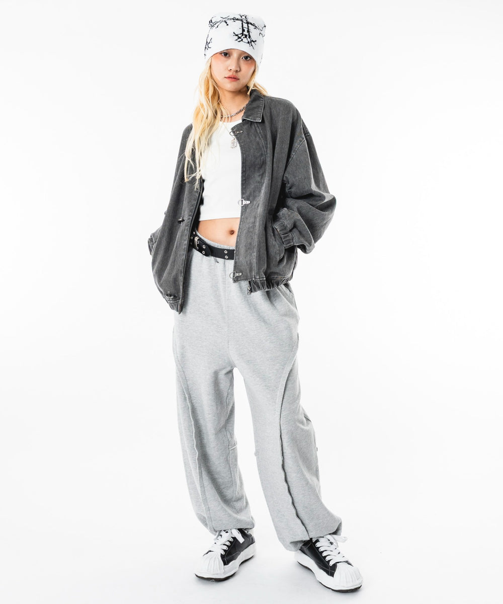 グレー モデル：172cm L着用