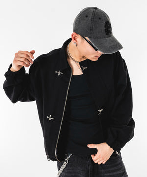 ブラック モデル：180cm L着用