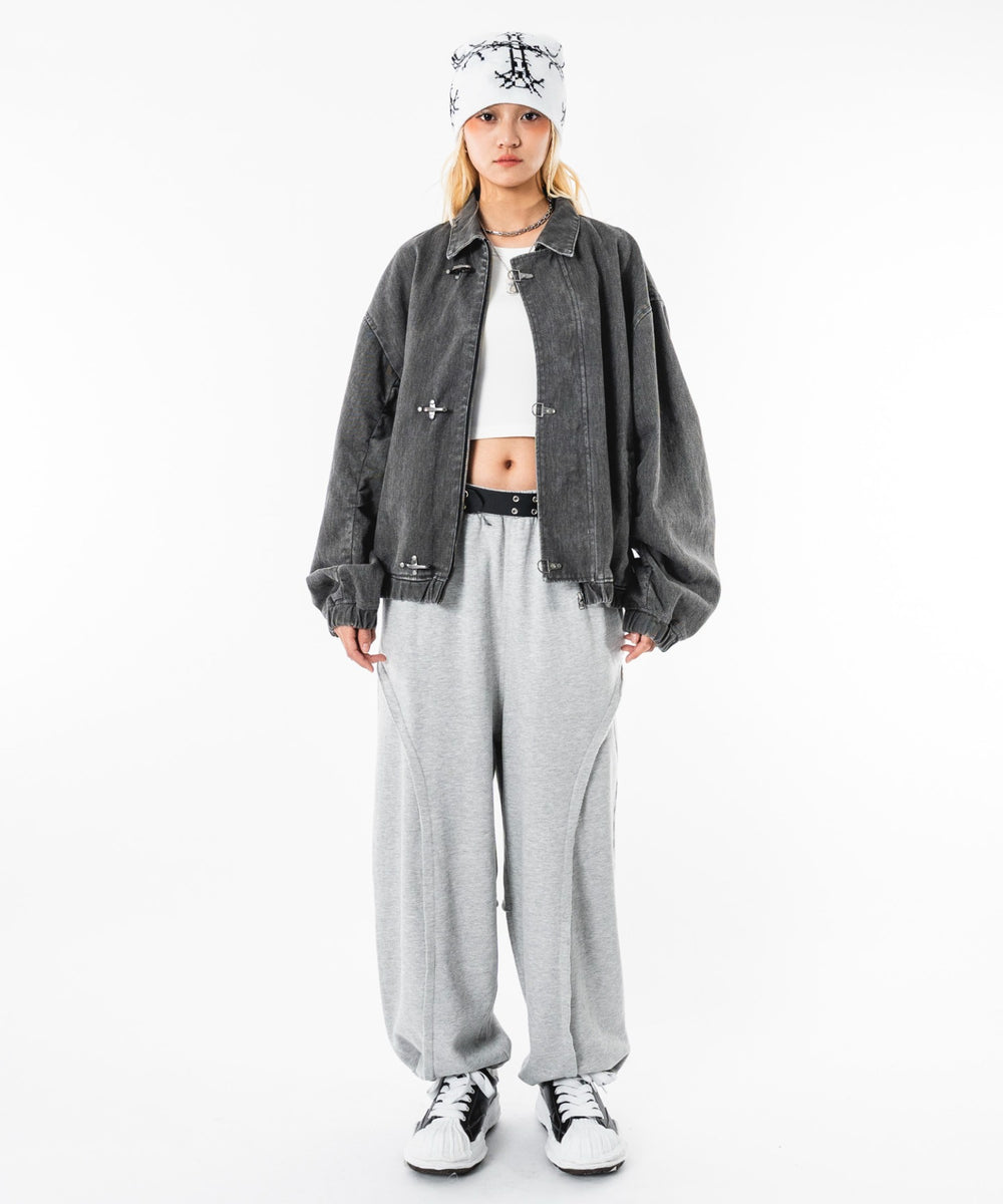 グレー モデル：172cm L着用