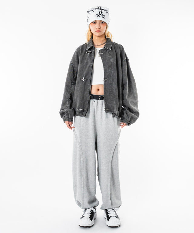 グレー モデル：172cm L着用