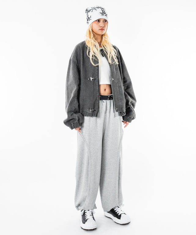 グレー モデル：172cm L着用