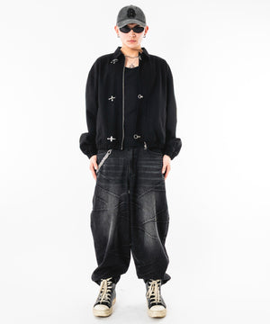 ブラック モデル：180cm L着用