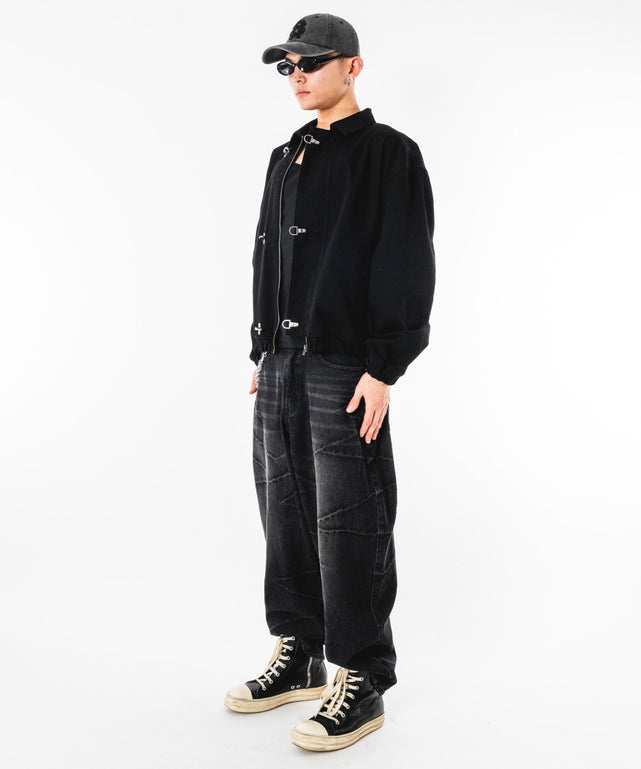 ブラック モデル：180cm L着用