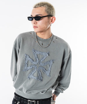 グレー モデル：180cm M着用