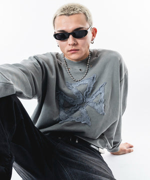 グレー モデル：180cm M着用