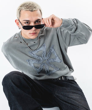 グレー モデル：180cm M着用