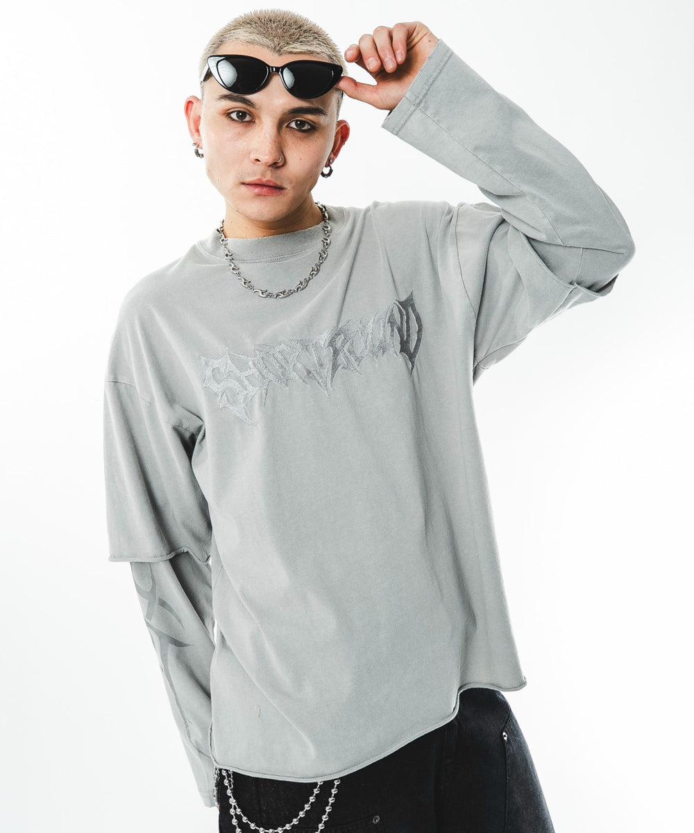 グレー モデル：180cm L着用