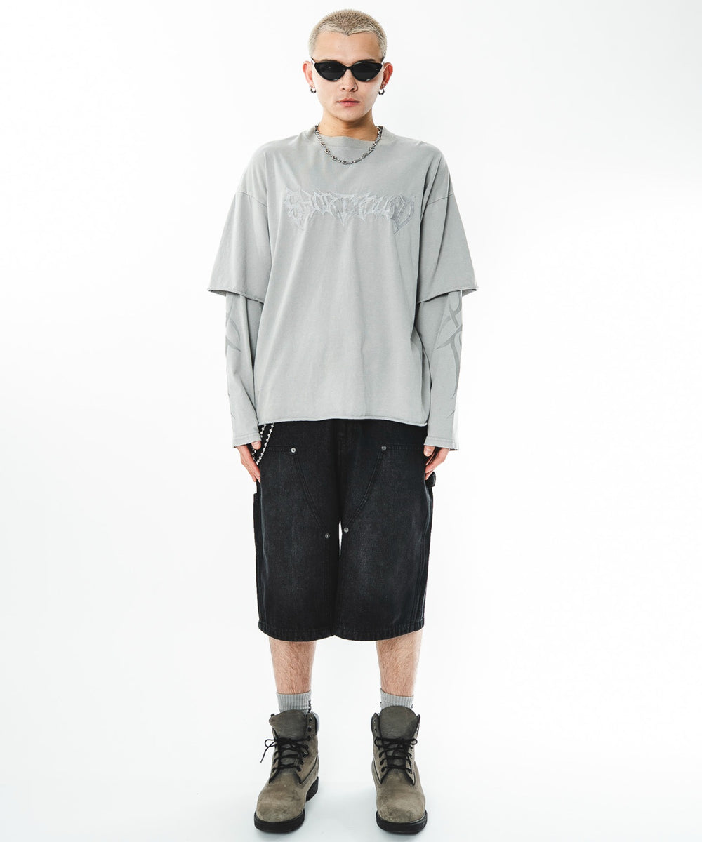 グレー モデル：180cm L着用