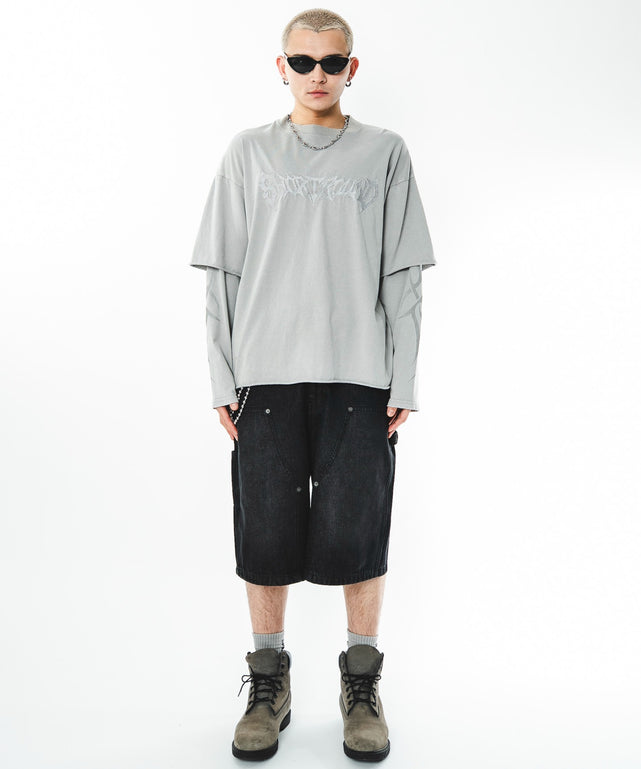 グレー モデル：180cm L着用