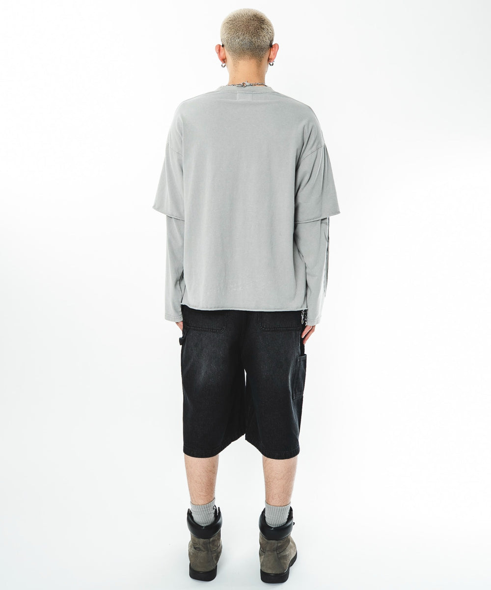 グレー モデル：180cm L着用