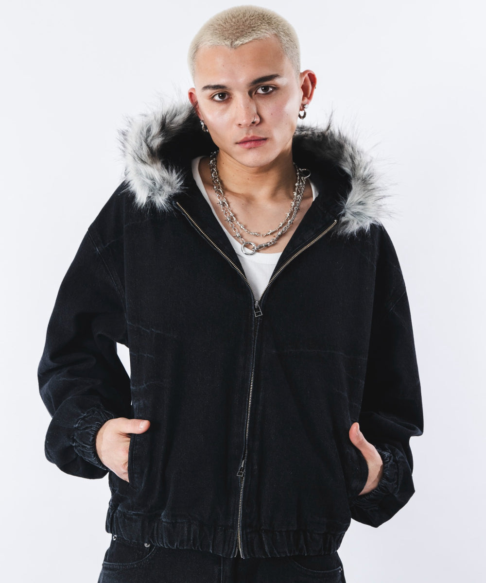 デニムブラックソノタ モデル：180cm L着用