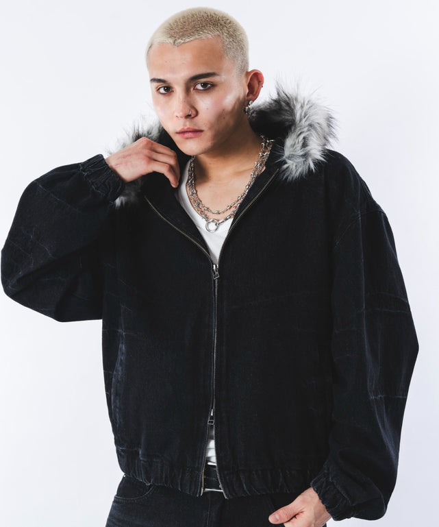 デニムブラックソノタ モデル：180cm L着用