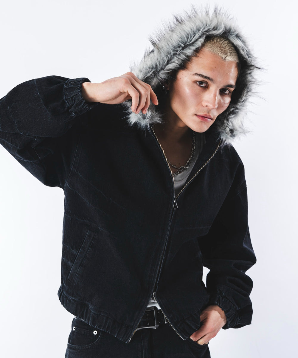 デニムブラックソノタ モデル：180cm L着用