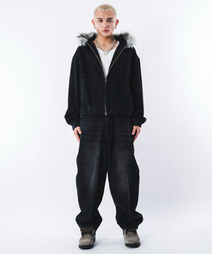 デニムブラックソノタ モデル：180cm L着用