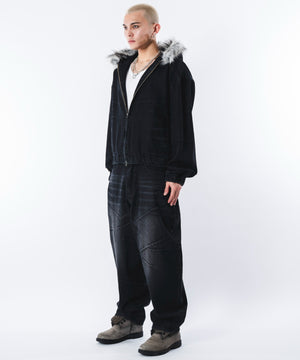 デニムブラックソノタ モデル：180cm L着用