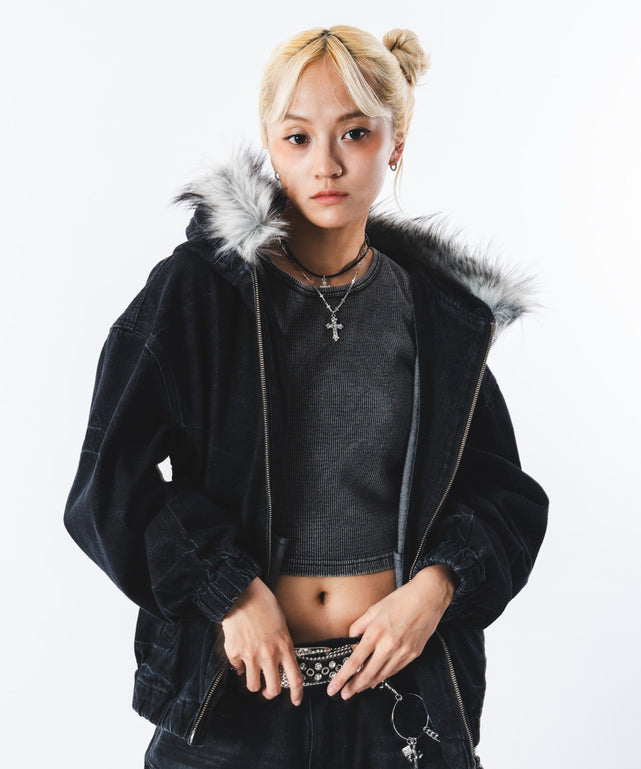 デニムブラックソノタ モデル：172cm M着用