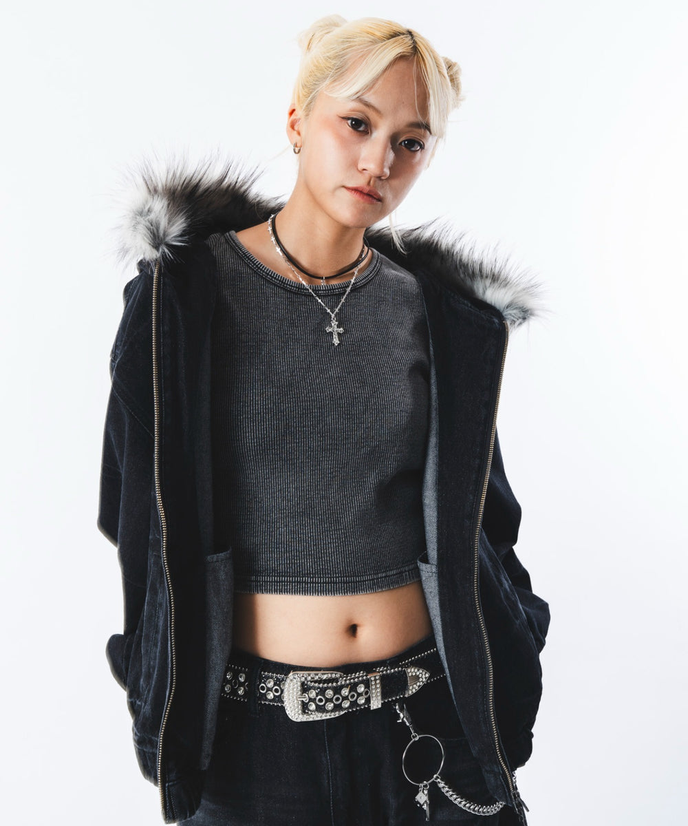 デニムブラックソノタ モデル：172cm M着用