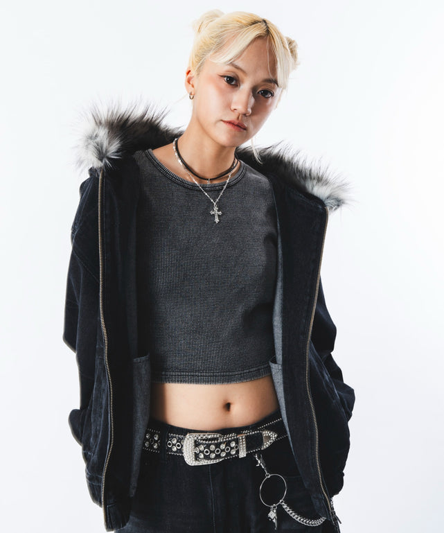 デニムブラックソノタ モデル：172cm M着用