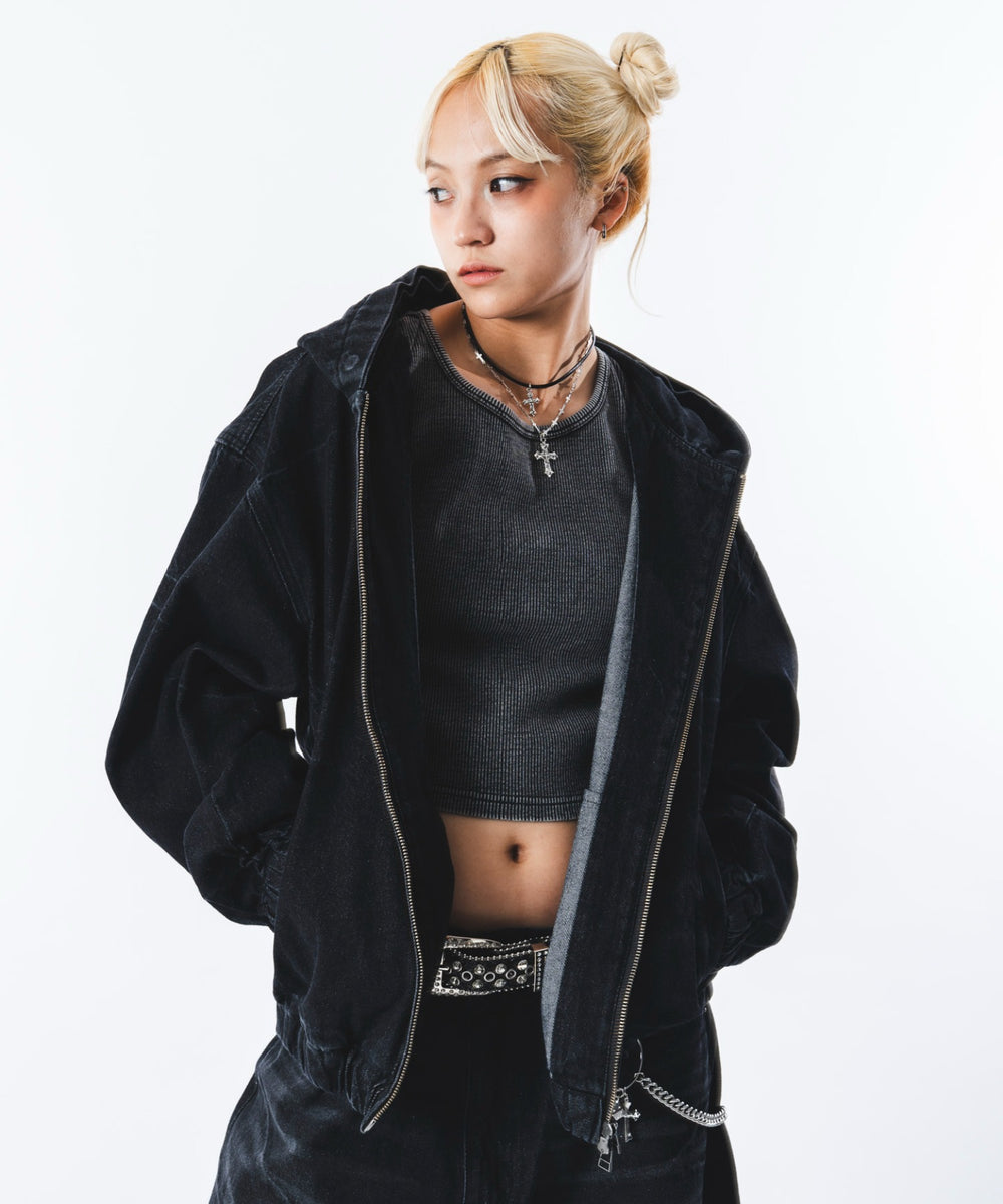 デニムブラックソノタ モデル：172cm M着用