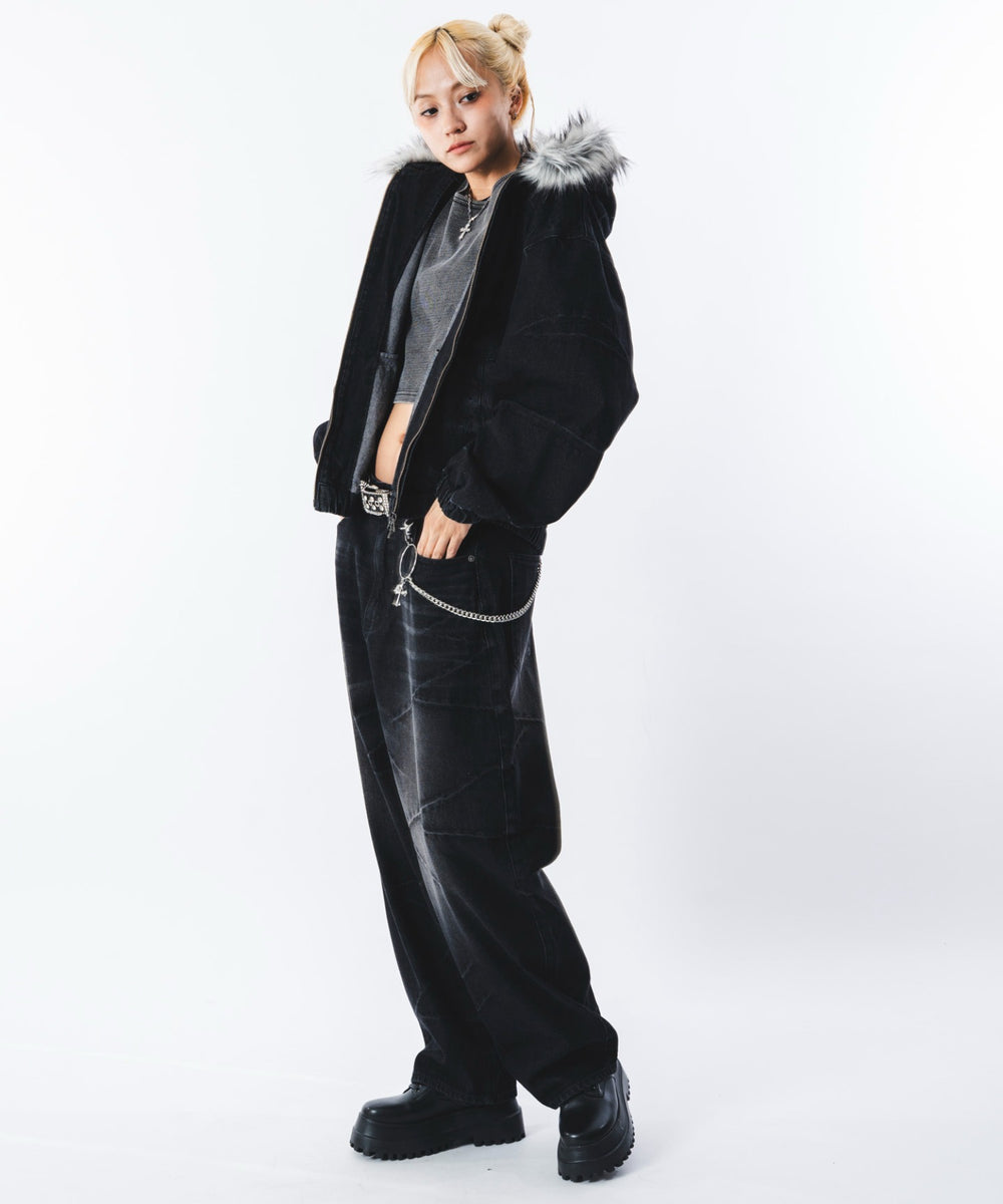 デニムブラックソノタ モデル：172cm M着用