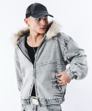 グレー モデル：180cm L着用