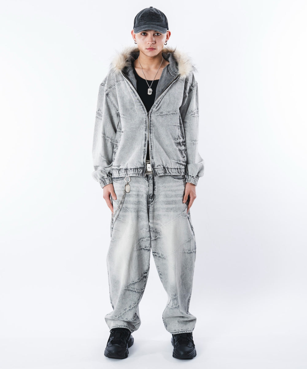 グレー モデル：180cm L着用