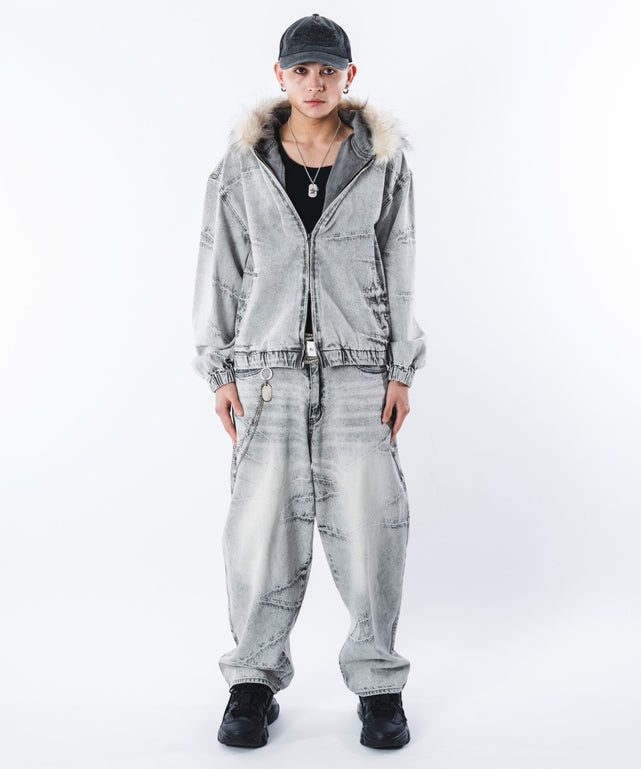 グレー モデル：180cm L着用