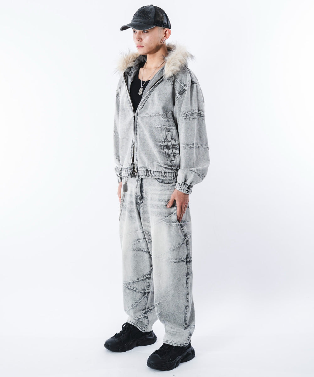 グレー モデル：180cm L着用