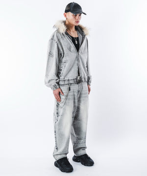 グレー モデル：180cm L着用