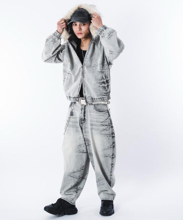 グレー モデル：180cm L着用