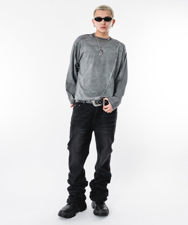 デニムブラックソノタ モデル：180cm L着用