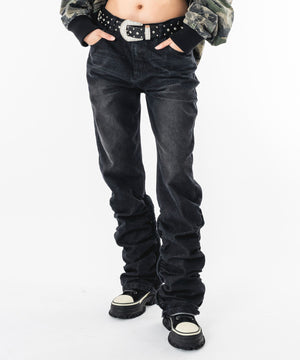 デニムブラックソノタ モデル：172cm L着用