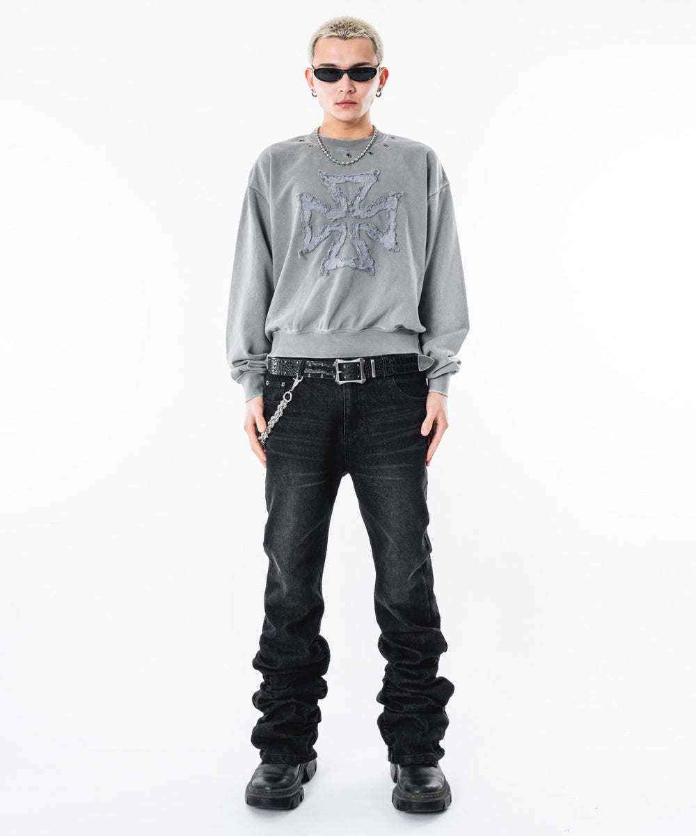 デニムブラックソノタ モデル：180cm L着用