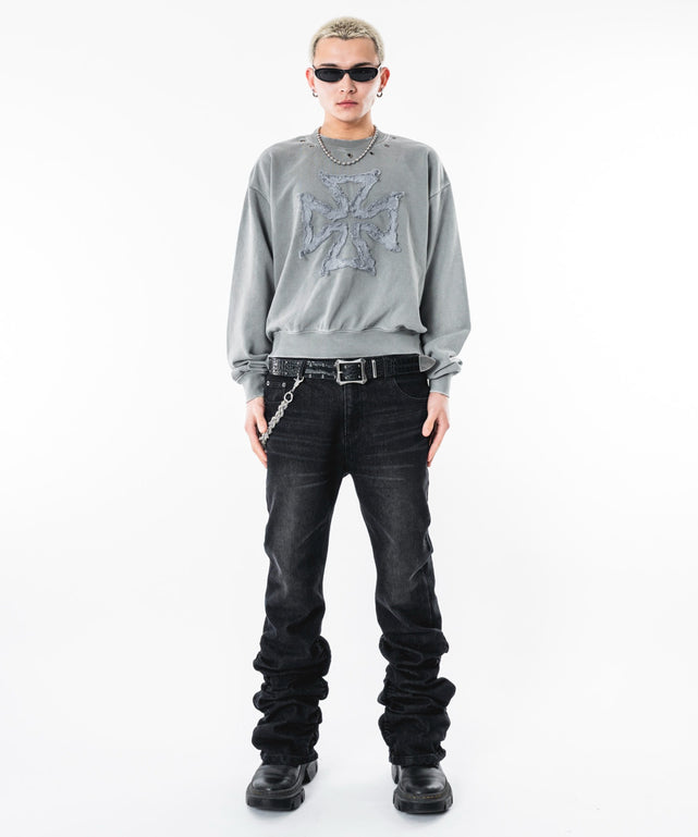 デニムブラックソノタ モデル：180cm L着用