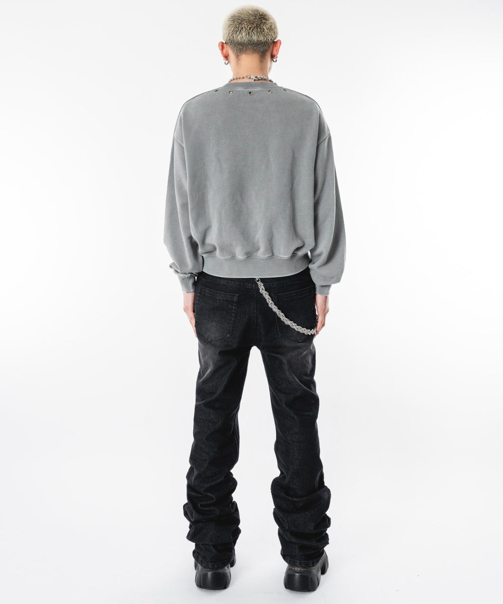 デニムブラックソノタ モデル：180cm L着用