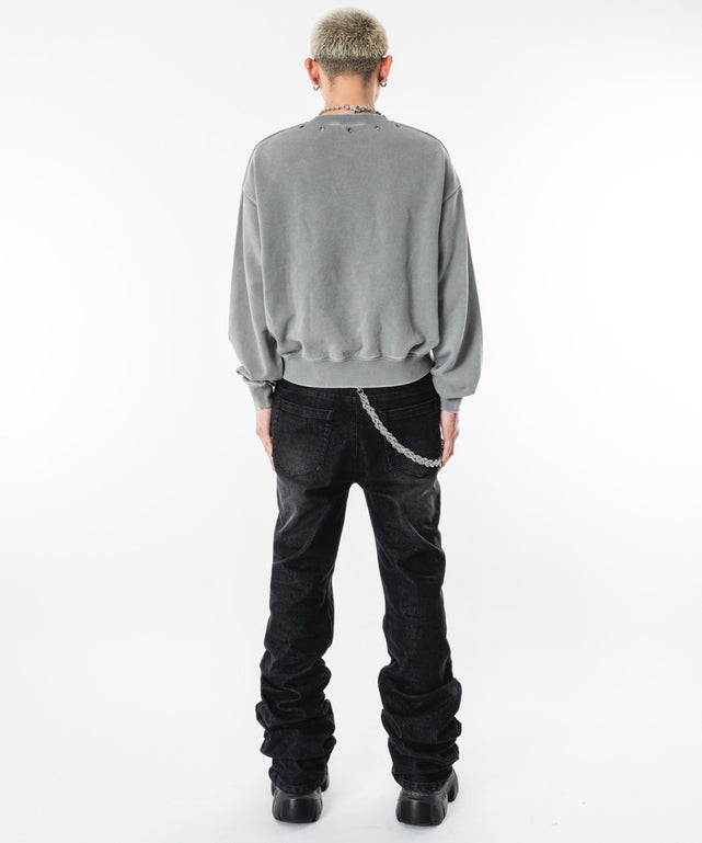 デニムブラックソノタ モデル：180cm L着用