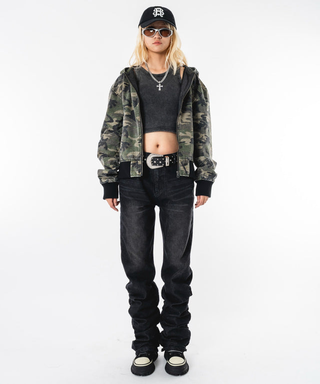 デニムブラックソノタ モデル：172cm L着用