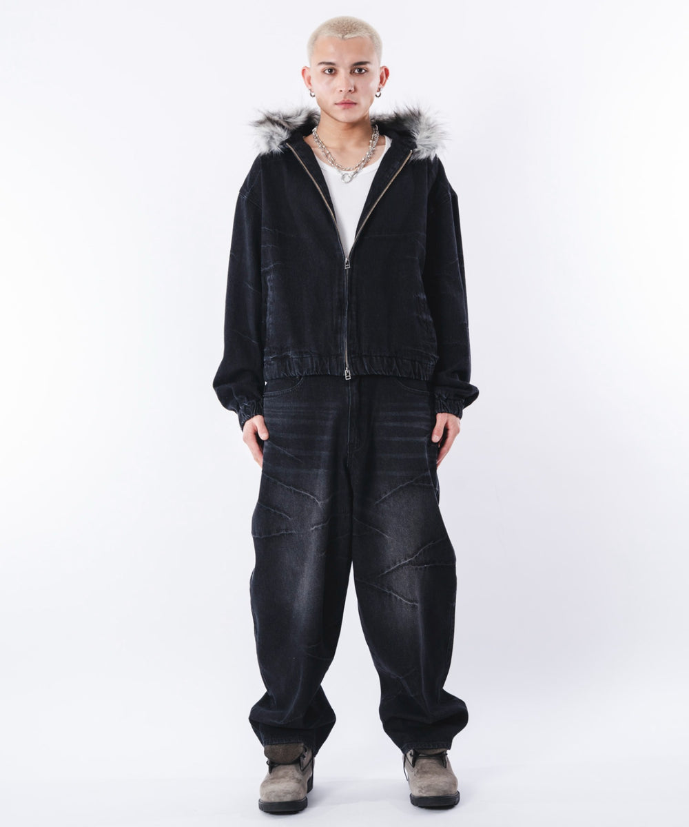 デニムブラックソノタ モデル：180cm L着用