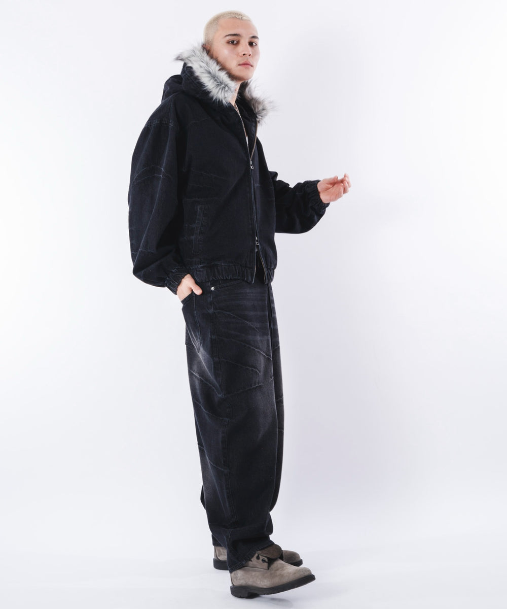 デニムブラックソノタ モデル：180cm L着用