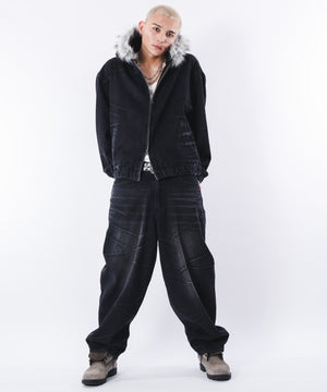 デニムブラックソノタ モデル：180cm L着用