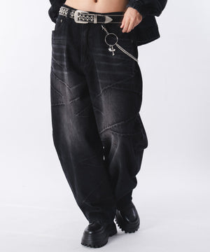 デニムブラックソノタ モデル：172cm L着用